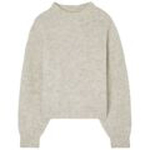 Jersey Suéter East Turtleneck Mujer Powder Snow Melange para mujer - American Vintage - Modalova