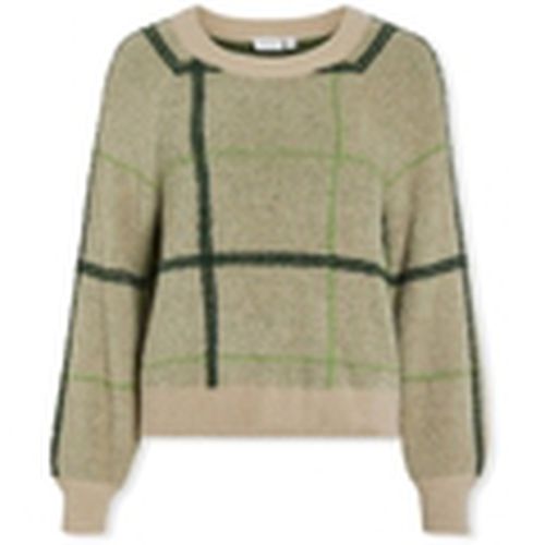 Jersey Hallo New Knit - Doeskin/Scarab para mujer - Vila - Modalova