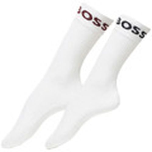 Calcetines altos Pack x2 crew para hombre - BOSS - Modalova