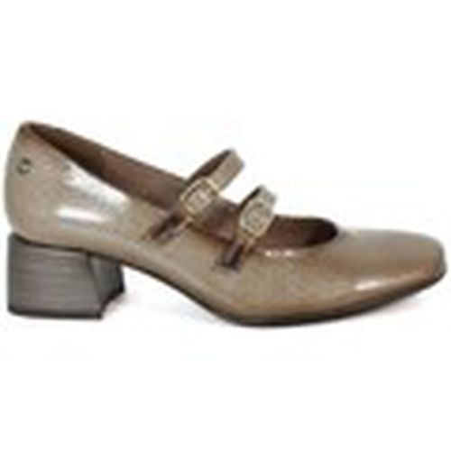 Zapatos de trabajo ZAPATO DE TACÓN MARY JANE TAUPE DE CHAROL 9995 para mujer - Aplauso - Modalova