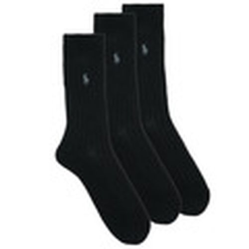 Calcetines altos EGYPT RIB CREW 3 PACK para hombre - Polo Ralph Lauren - Modalova