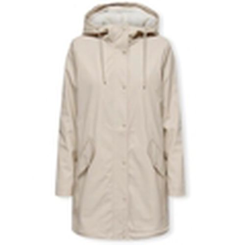 Abrigo Noos Sally Jacket - Oatmeal/White para mujer - Only - Modalova