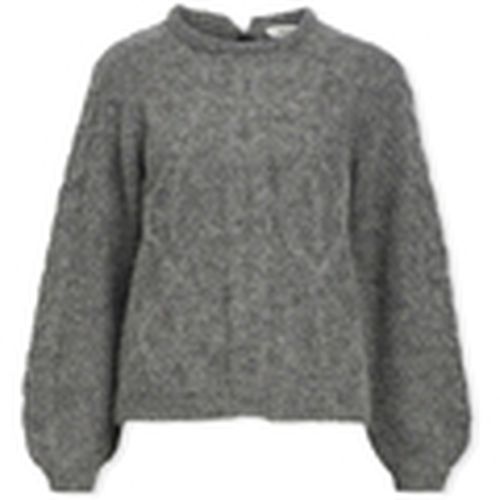 Jersey Smilla Knit - Medium Grey Melange para mujer - Object - Modalova