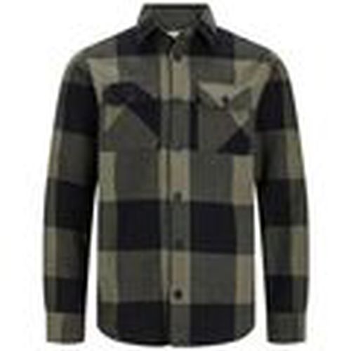 Camisa manga larga 12248409 DARREN-DUSTY OLIVE para hombre - Jack & Jones - Modalova