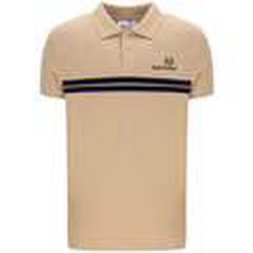 Tops y Camisetas New Supermac Polo Shirt Latte/Maritime Blue para hombre - Sergio Tacchini - Modalova