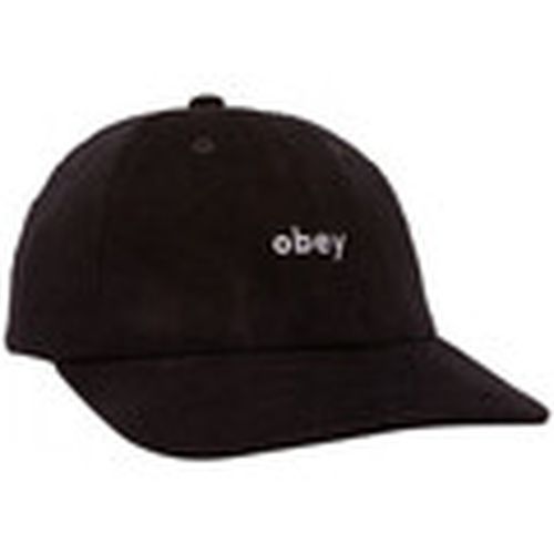 Gorra Lowercase corduroy 6 panel str para hombre - Obey - Modalova