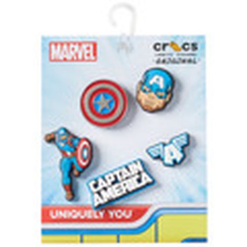 Accesorios Captain America 5Pck para mujer - Crocs - Modalova