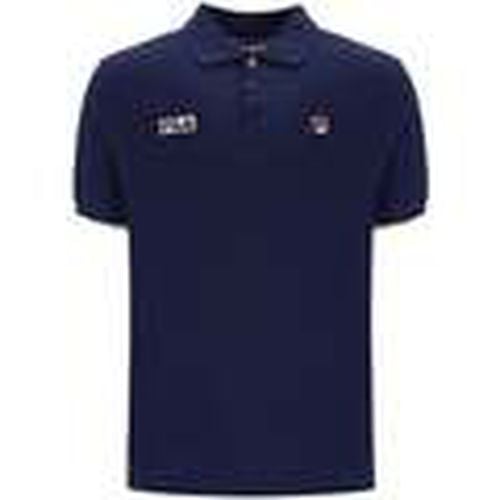 Tops y Camisetas Pablo Three Button Tipped Polo Shirt Navy/Lemonade para hombre - Fila - Modalova