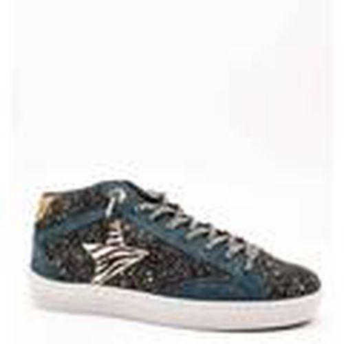 Deportivas Moda C-1352 Glitter Ocean para mujer - Cetti - Modalova