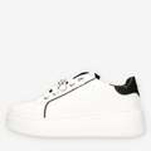 Zapatillas T-102-WHITE-BLACK para mujer - Cult - Modalova