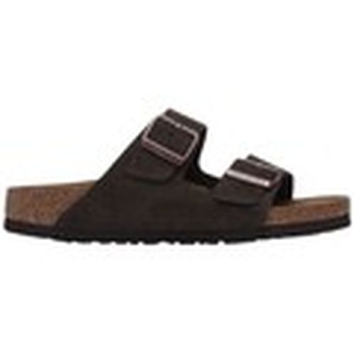 Sandalias Arizona Suede Leather Narrow - Mocca para mujer - BIRKENSTOCK - Modalova