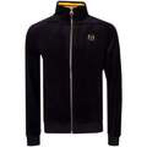 Chaqueta deporte Court Velour Track Top Jacket Black para hombre - Sergio Tacchini - Modalova