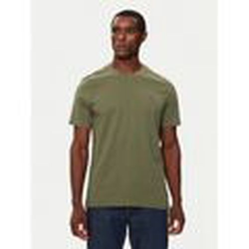 Tops y Camisetas MW0MW36500 STACK TEE-PLI BATTLE GREEN para hombre - Tommy Hilfiger - Modalova