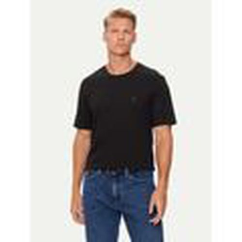 Tops y Camisetas MW0MW37267 ESS REG FIT-BDS BLACK para hombre - Tommy Hilfiger - Modalova