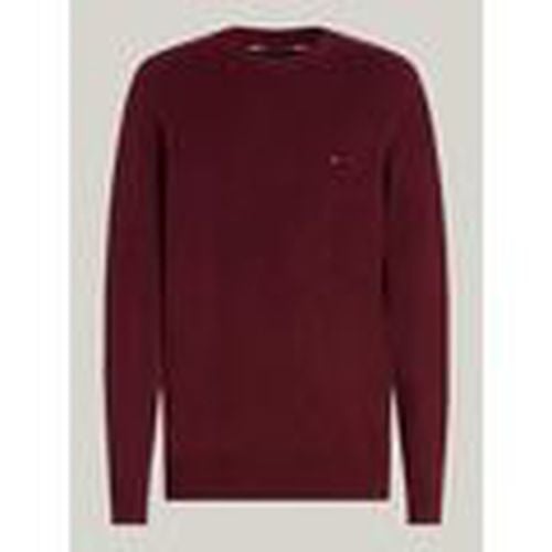 Jersey MW0MW36535 LAMBSWOOL-TVY DEEP ROUGE HTR para hombre - Tommy Hilfiger - Modalova