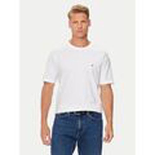 Tops y Camisetas MW0MW37267 ESS REG FIT-YBR WHITE para hombre - Tommy Hilfiger - Modalova