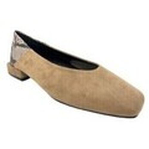Mocasines Zapato señora s3416 taupe para mujer - Bienve - Modalova