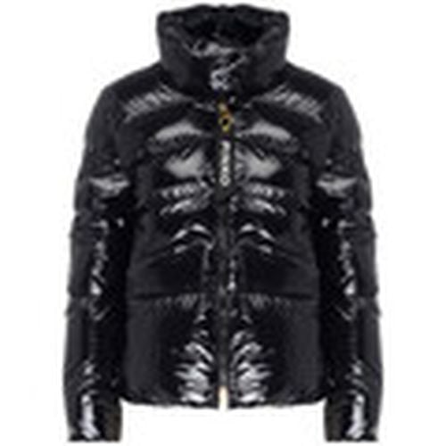 Abrigo de plumas Chaqueta de plumas brillante en nylon cristal negro para mujer - Pinko - Modalova