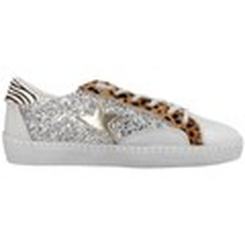 Deportivas Moda DEPORTIVA 1342 GLITTER GROUPIE BLANCA para mujer - Cetti - Modalova