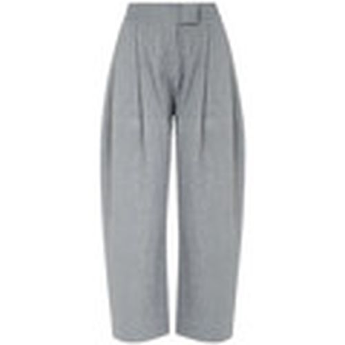 Pantalones Pantalón gris con strass para mujer - Pinko - Modalova