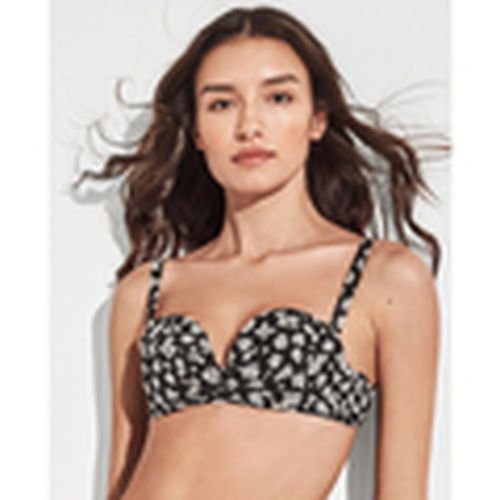 Bikini Top bikini desmontable estampado de flores tejido para mujer - Gisela - Modalova