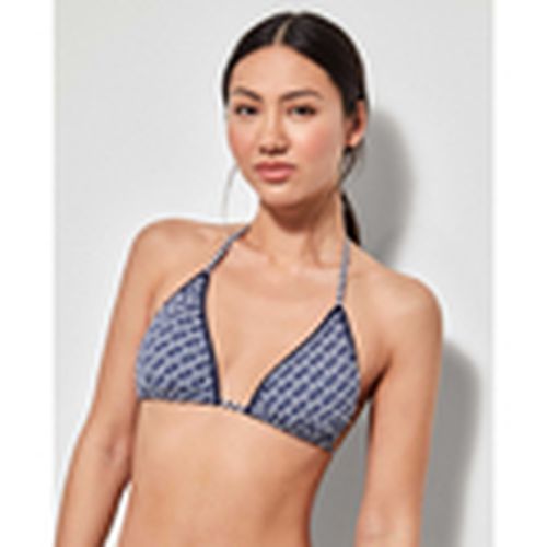 Bikini Top bikini triangular estampado rayas para mujer - Gisela - Modalova