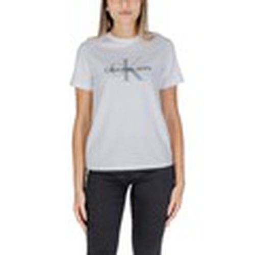 Camiseta SS MONOLOGO ARCHIVE 00040WL259 para mujer - Calvin Klein Jeans - Modalova