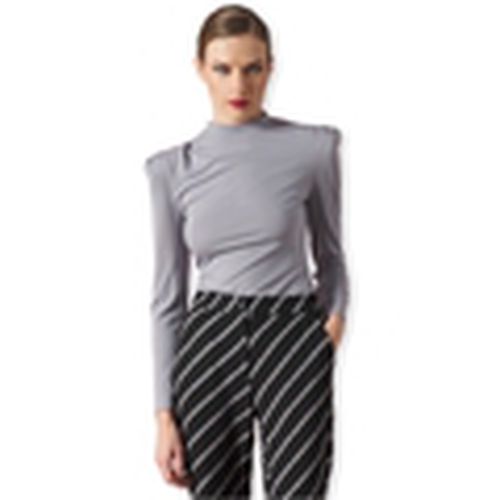 Blusa Top Bourgeois - Grey para mujer - Minueto - Modalova