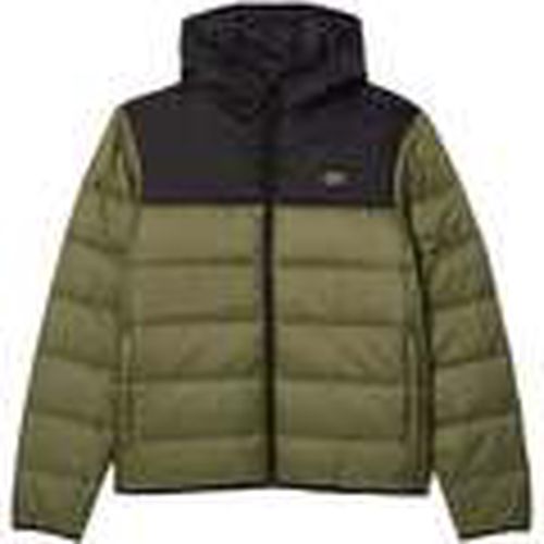 Cazadora Colour Block Quilted Puffer Jacket Khaki/Black para hombre - Lacoste - Modalova