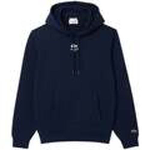 Jersey Graphic Print Hoodie Midnight Blue para hombre - Lacoste - Modalova