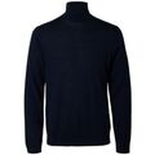 Jersey 16094653 MERINO ROLL NECK-NAVY BLAZER para hombre - Selected - Modalova