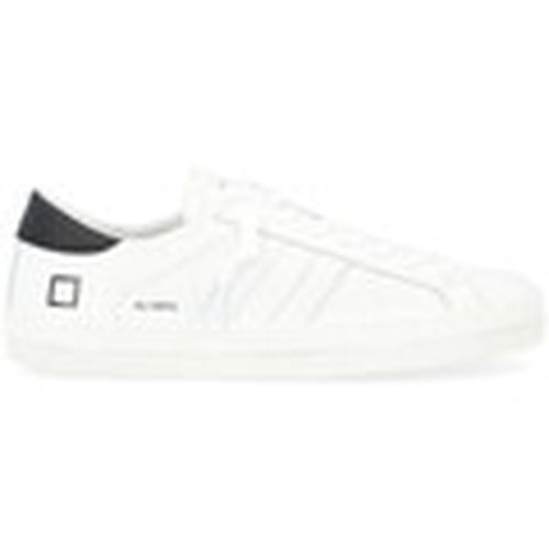 Deportivas Moda Zapatilla Hill Low en cuero vintage blanco y negro para mujer - Date - Modalova