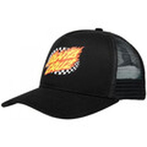 Gorra Oval check flame para hombre - Santa Cruz - Modalova