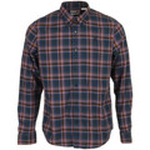 Camisa manga larga Stretch Poplin Check Shirt Angora Yd para hombre - Timberland - Modalova