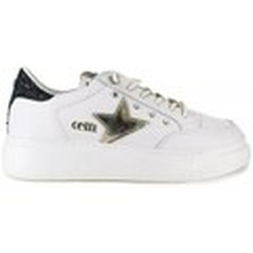 Deportivas Moda ZAPATILLAS DE PIEL BLANCAS DE MUJER 1320 SRA para mujer - Cetti - Modalova