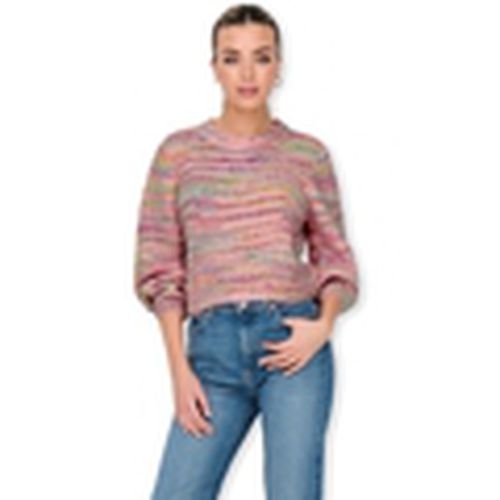 Jersey Noos Carma Knit - Silver Pink para mujer - Only - Modalova