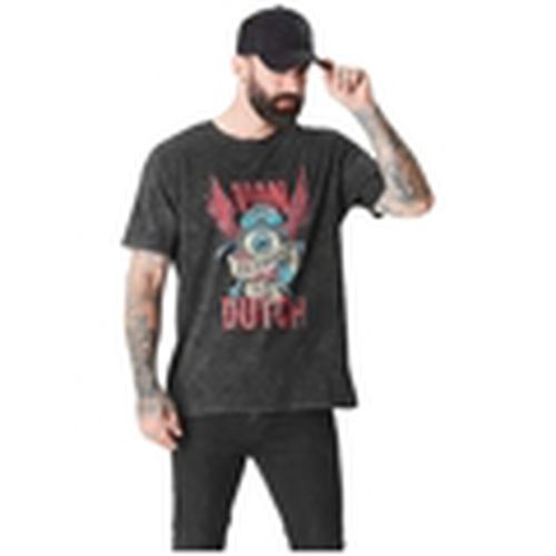 Tops y Camisetas TEE SHIRT JERSEY AVEC LOGO ET ACID WASH para hombre - Von Dutch - Modalova