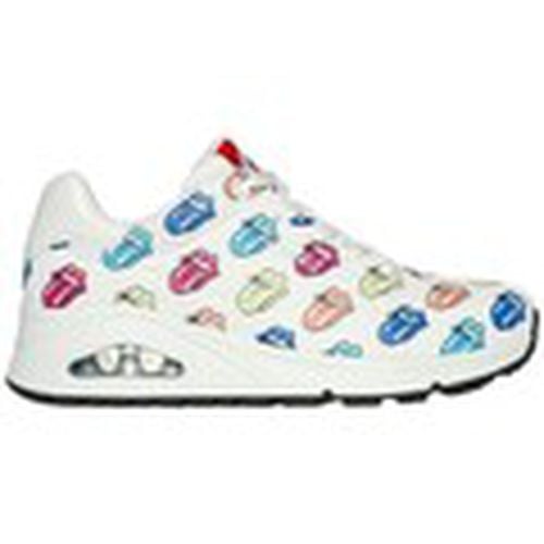 Deportivas Moda DEPORTIVA UNO ROLLING STONES BLANCA ESTAMPADA para mujer - Skechers - Modalova