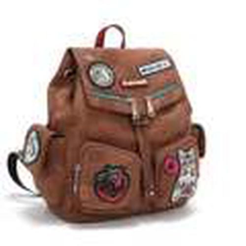 Bolso MOCHILA CON MÚLTIPLES PARCHES (MARRON) para mujer - Nicole Lee - Modalova