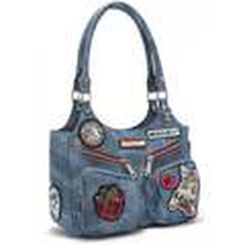 Bolso de mano BOLSO DE HOMBRO CON MÚLTIPLES PARCHES (AZUL) para mujer - Nicole Lee - Modalova