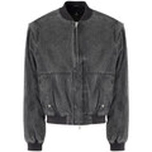 Chaquetas Bomber de algodón negro lavado para hombre - Represent - Modalova