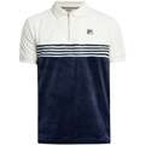 Polo Polo de terciopelo a rayas Lennox para hombre - Fila - Modalova