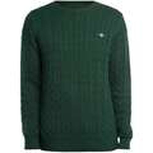 Jersey Sudadera con cable de algodón para hombre - Gant - Modalova