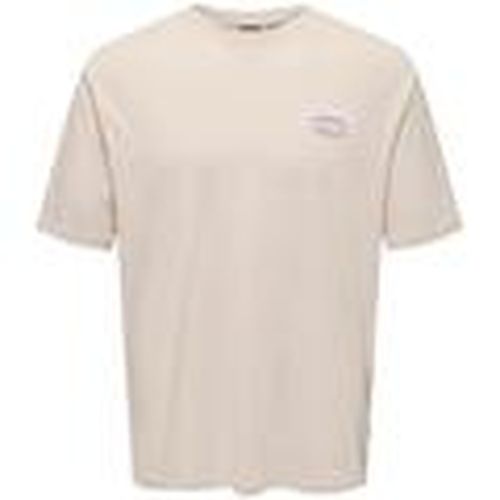 Camiseta 22033620-SilverLinin para hombre - Only And Sons - Modalova