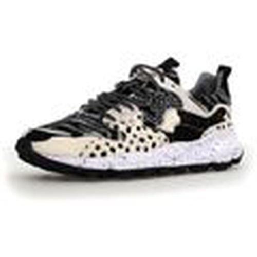 Deportivas Moda YAMANO 3 - 2017818 26-1N21 WHITE-BLACK-BLACK para mujer - Flower Mountain - Modalova