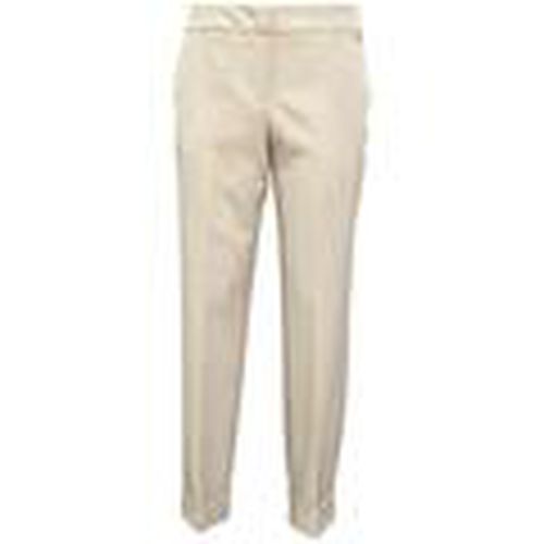 Pantalones p493qotton_beige para mujer - Please - Modalova