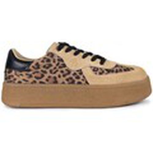 Deportivas Moda ZAPATILLAS DE CORDONES CON DOBLE SUELA ANIMAL PRINT NOBLE para mujer - Popa - Modalova