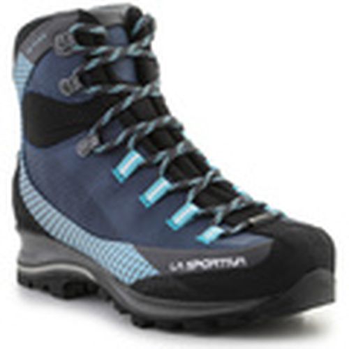 Zapatillas de senderismo TRK LEATHER WOMAN GTX OPAL PACIFIC BLUE 11Z618621 para mujer - La Sportiva - Modalova