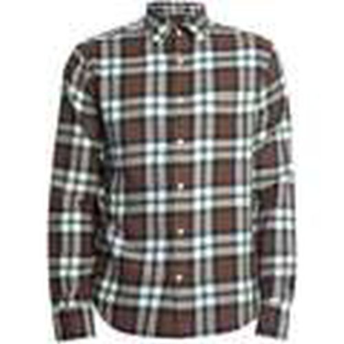 Camisa manga larga Camisa de franela a cuadros regular para hombre - Gant - Modalova