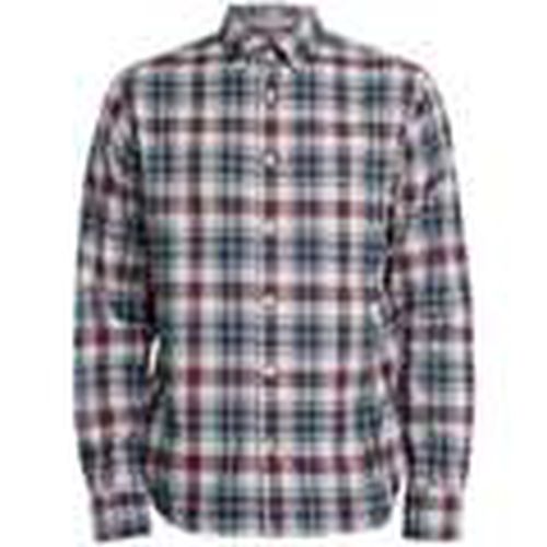 Camisa manga larga Camisa de cuadros de franela Jaspe regular para hombre - Gant - Modalova